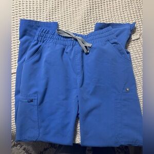 Figs scrub pants in color ceil blue